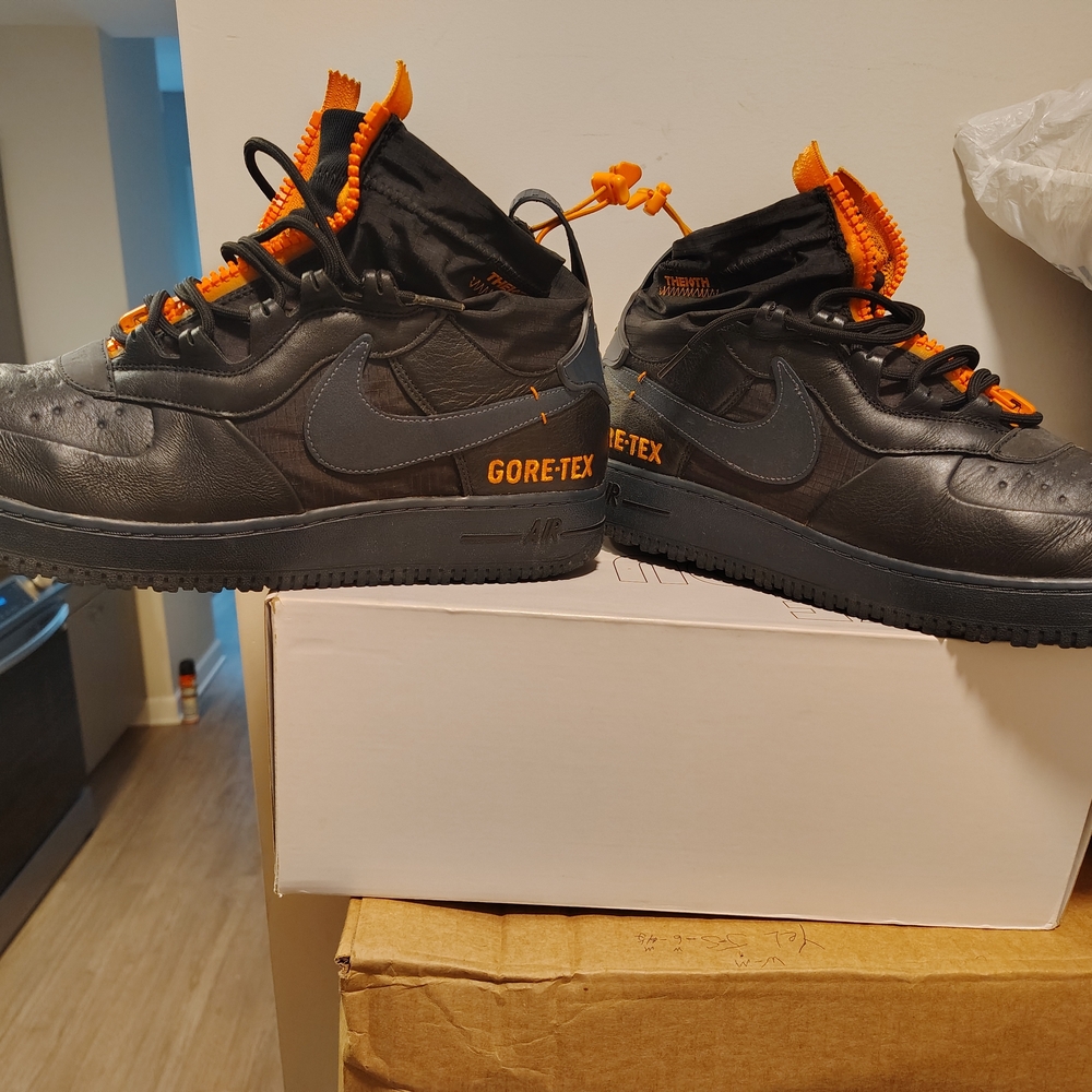 Size 14 - Gore-Tex x Nike Air Force 1 WTR Boot. High The 10TH Read (Below) - Picture 7 of 13